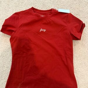 Red 'Fancy' T-Shirt